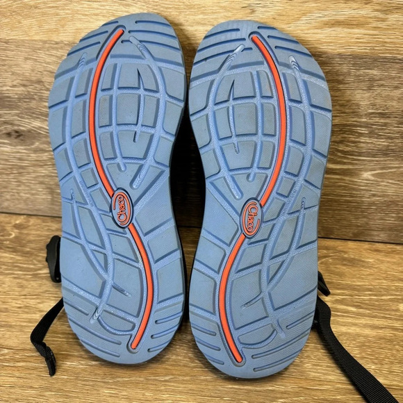 Chaco Z2 classics static eclipse Blue‎ Coral Hiking Sandal Size 9 - Picture 11 of 11